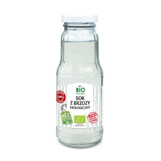 Bio Birkensaft mit Aloe von BIONATURO in 300 ml Flasche, frisches und natürliches Getränk mit Aloe Vera.