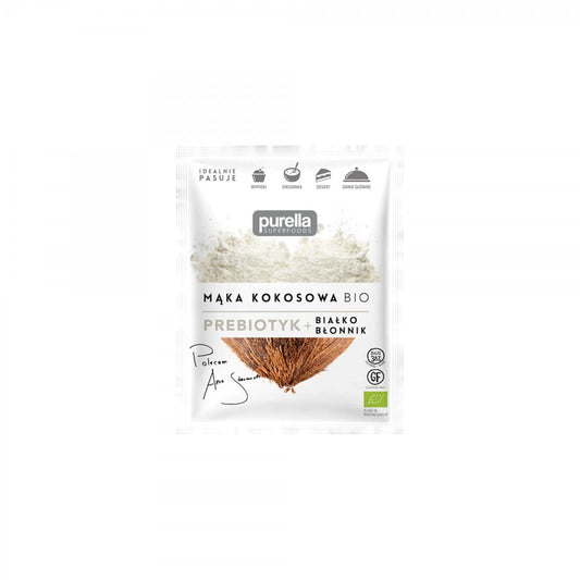 Kokosmehl BIO prebioty Kapselprotein + Ballaststoffe 150 g
