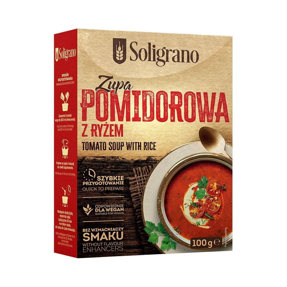 Tomatensuppe 100 g - SOLIGRANO