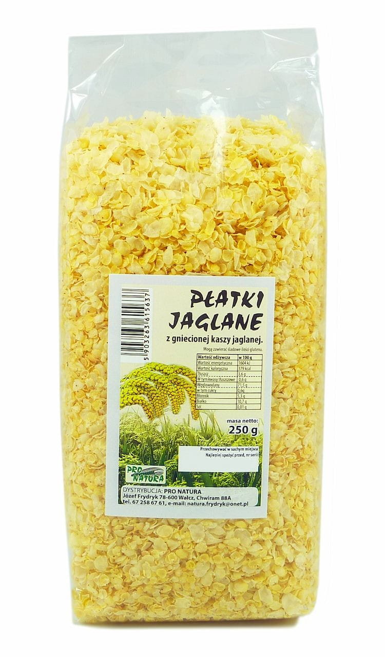 Hirseflocken ungekocht 250g PRO NATURA Pääkuva