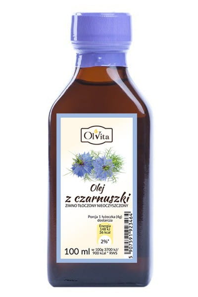 Schwarzkümmelöl, kaltgepresst 100ml (Ägypten) OLVITA Hover Image