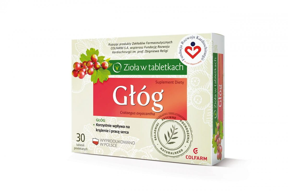 Weißdorn 30 tab. COLFARM Image principale du produit