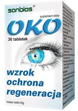 Auge 30 Tabletten SANBIOS Hover Image