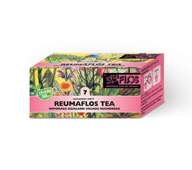 7 reumaflos tea fix 25 x 2g - Bewegungssystem herba - FLOS Hover Image