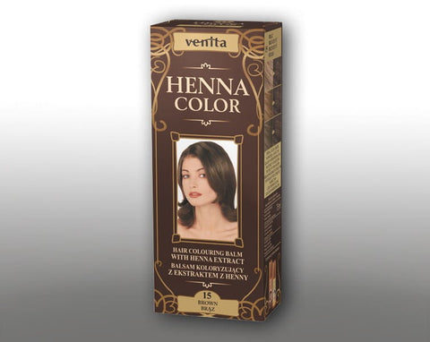 Henna-Tube 015 braun VENITA