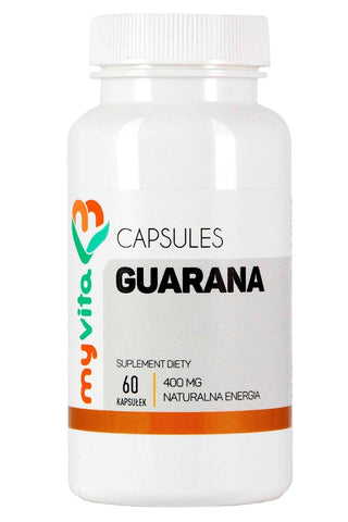 Guarana 400mg 60 Kapseln - MYVITA