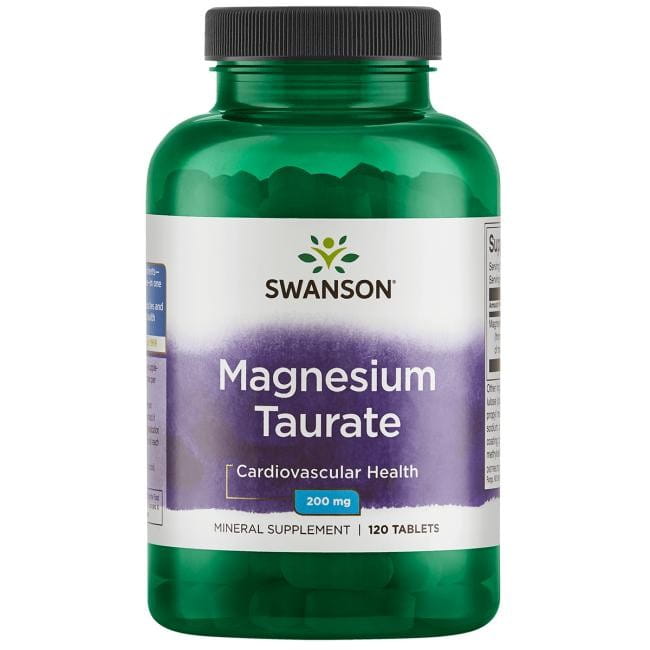 Magnesiumtaurat 100 mg 120 tabl. - SWANSON Magnesiumtaurat Hover Image