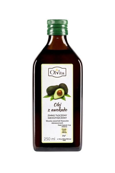 Avocadoöl, kaltgepresst 250ml OLVITA