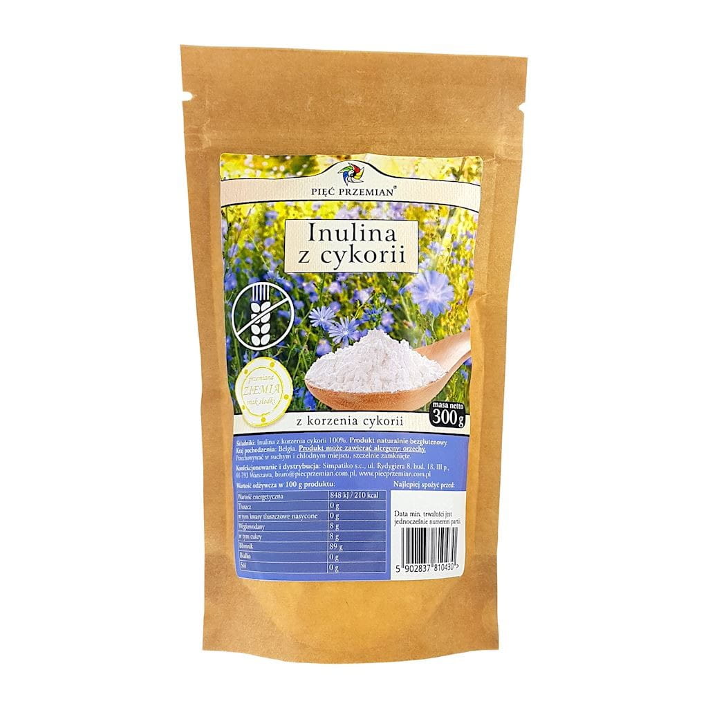 Zichorienwurzel Inulin 300g FÜNF ÄNDERUNGEN Gambar utama produk