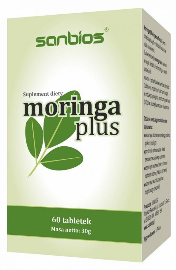 Moringa plus 60 Tabletten SANBIOS Pääkuva