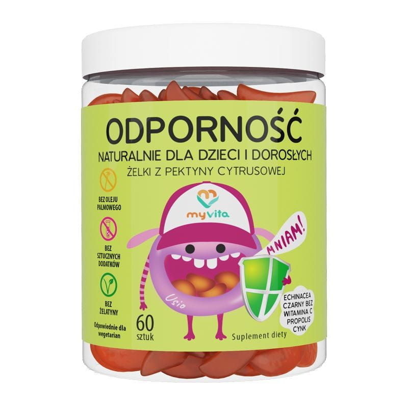 Widerstandsgelees aus Zitruspektin 60 Stück - MYVITA Image principale du produit