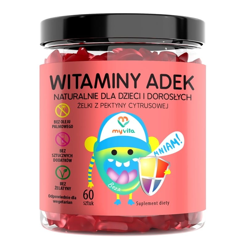 ADEK Vitamingelee mit Zitruspektin 60 St - MYVITA