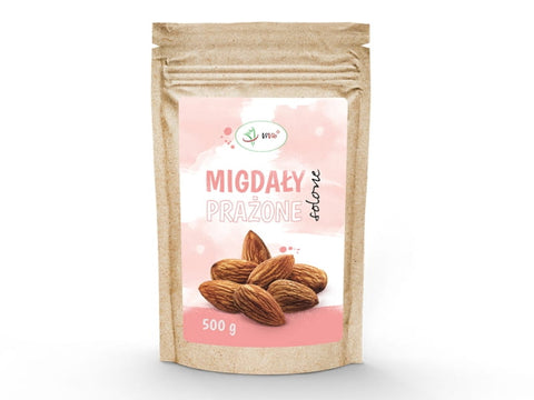 Roasted Salted Almonds 500g - VIVIO