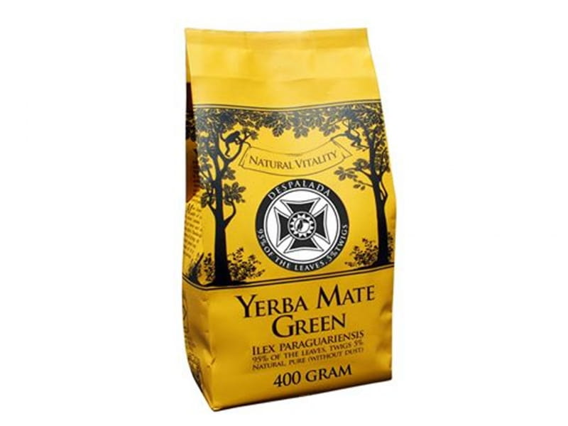 Yerba Mate Despalada Fuerza 400g MATE VERDE