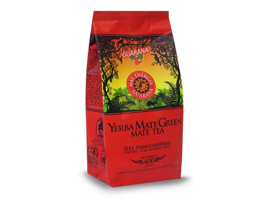 Yerba grüne Energiemasse mit Guarana 400g MATE GREEN - Biogo.de