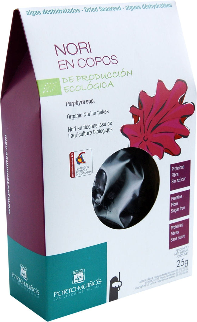 Getrocknete Meeresalgen - Nori-Flocken BIO 25 g - PORTO MUINOS Hover Image