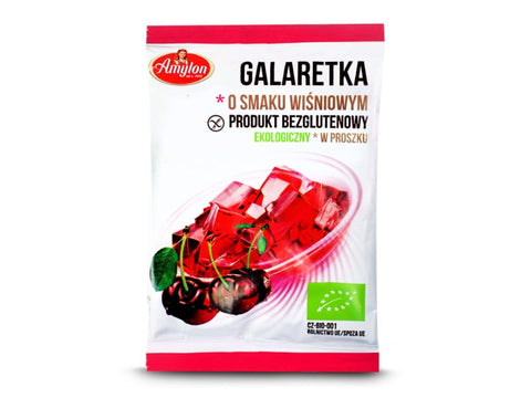 Gelatina aromatizzata alla ciliegia BIO 40 g - AMYLON