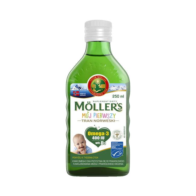 Mein erstes norwegisches Fischöl 250 ml MOLLER'S MOLLERS Hover Image