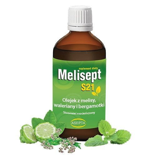 Melisept s21 100ml - Öl aus Melisse, Baldrian und Bergamotte ASEPTA Hover Image