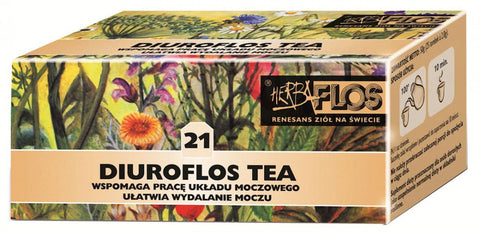 Urinary tract tea 20 x 2g - 21 Diuroflos Tea Fix - HERBA - FLOS