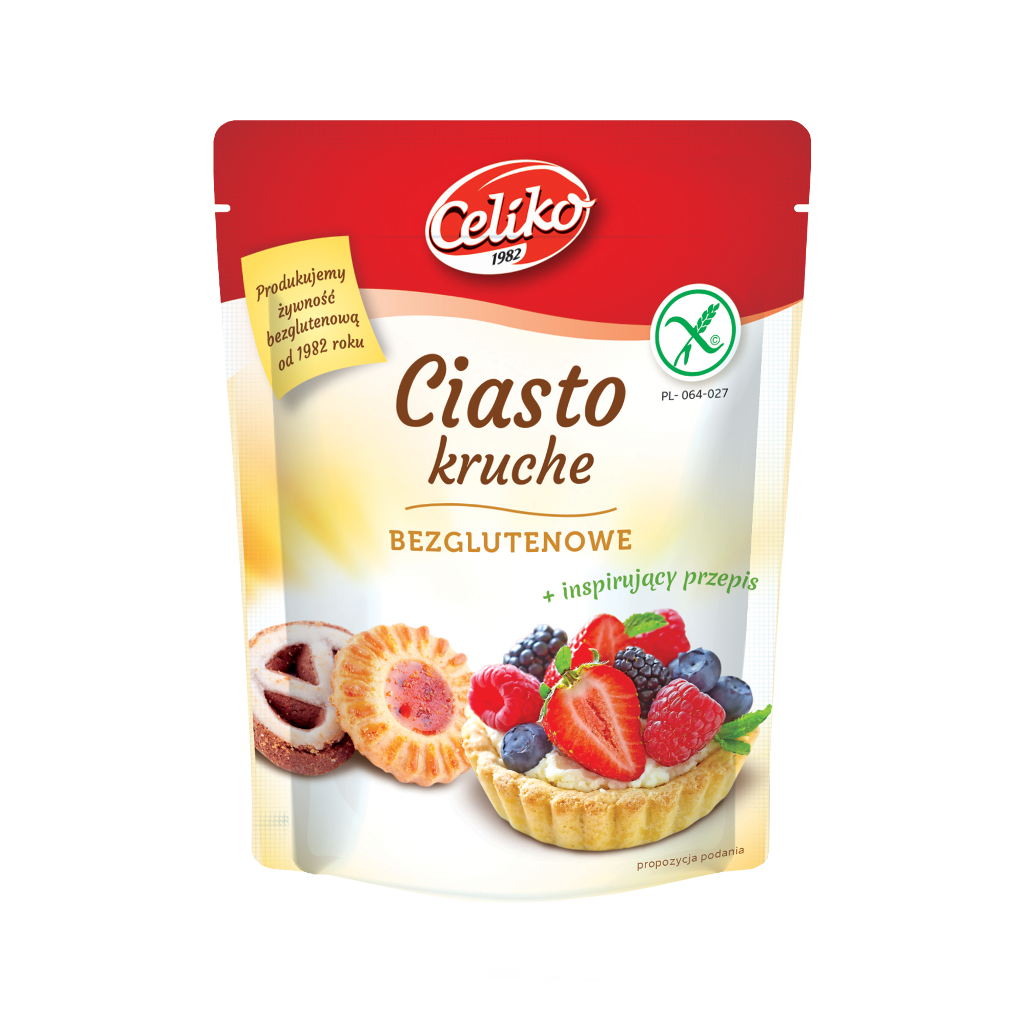 Glutenfreier Mürbeteig 200 g CELIKO Hauptbild