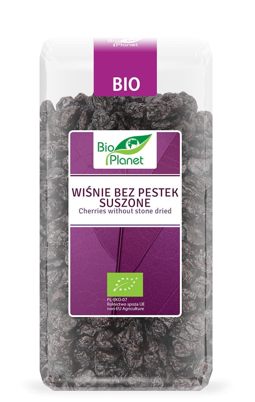 Sušené odkôstkované čerešne BIO 400 g - BIO PLANÉTA