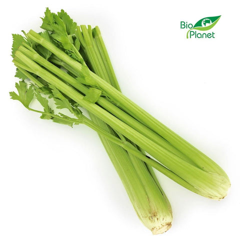 Sale of fresh organic celery (approx. 0.40 kg)