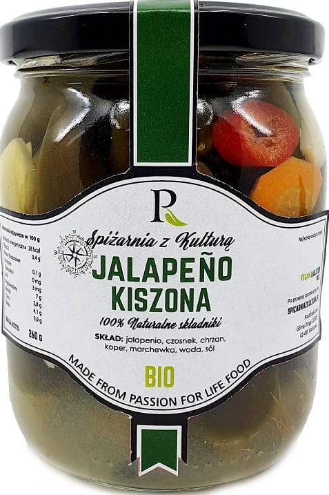 Pickled Jalapeno 300 g - Speisekammer mit Kultur - Biogo.de Hover Image
