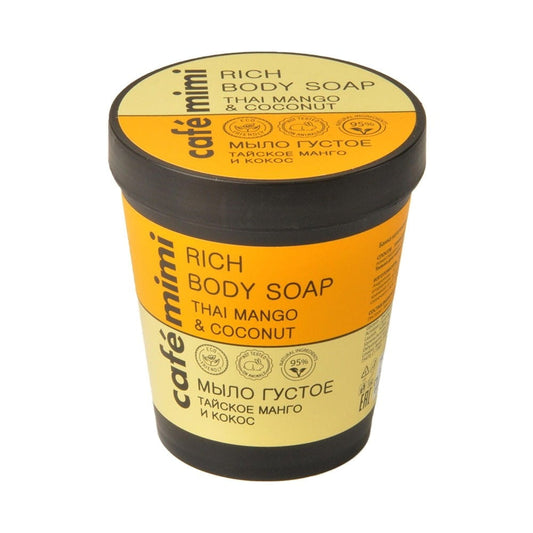 Mango-Kokos-Körperseife 220 ml CAFEMIMI - Biogo.de