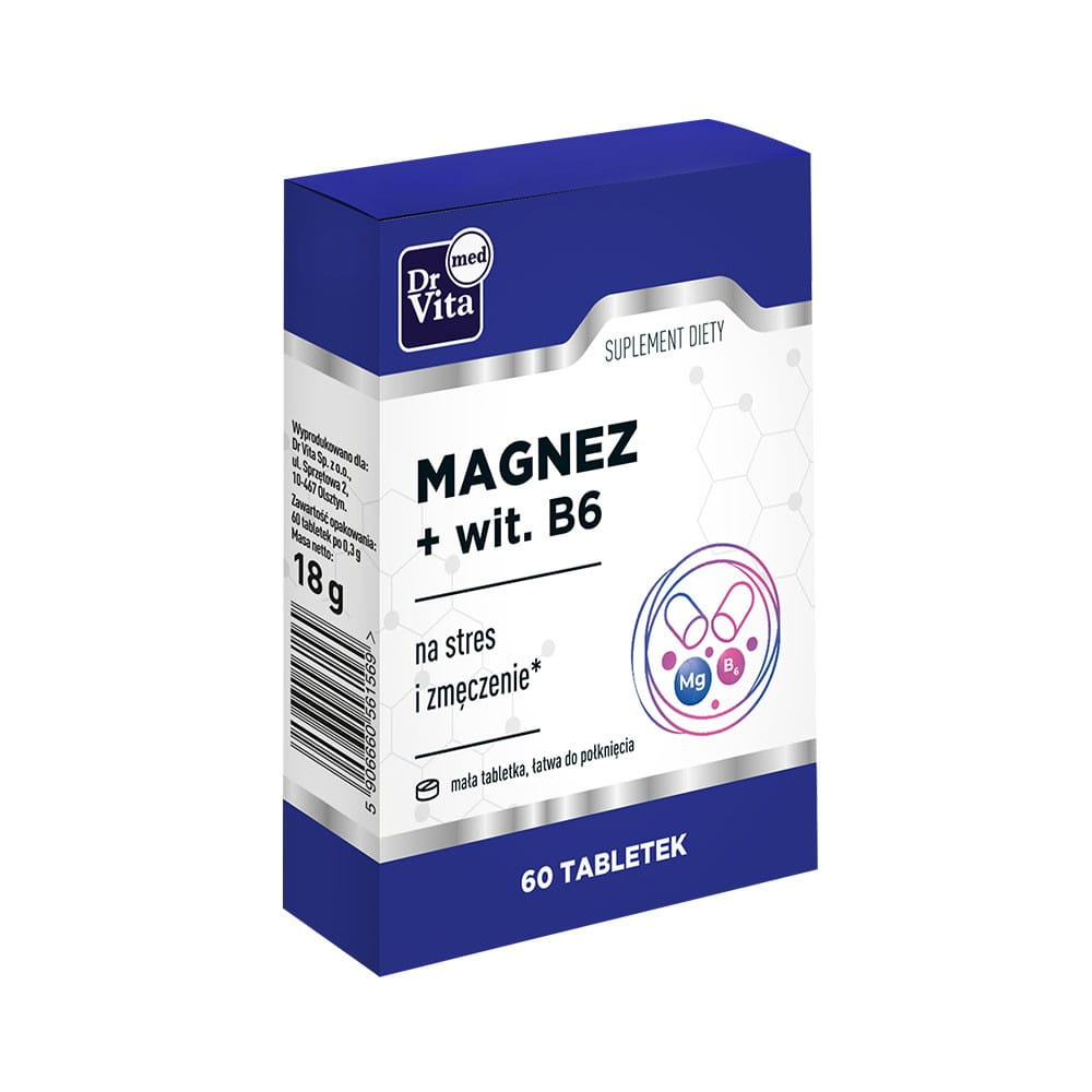 Magnesium + Vitamin B6 60 tablets