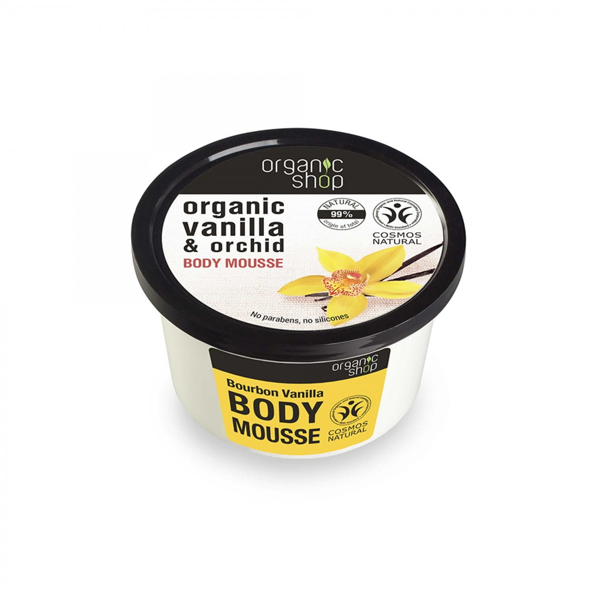 Mousse corps rajeunissante vanille au bourbon 250 ml