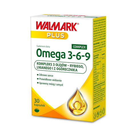 OMEGA 3 - 6 - 9 complejo de 3 aceites 30 cápsulas