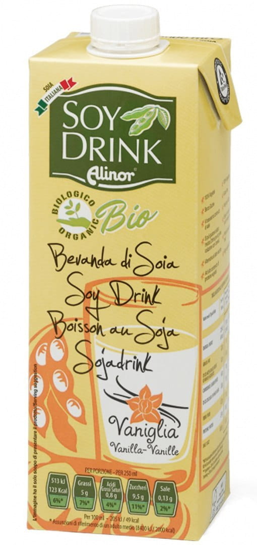 Vanille-Sojagetränk 1000 ml ALINOR