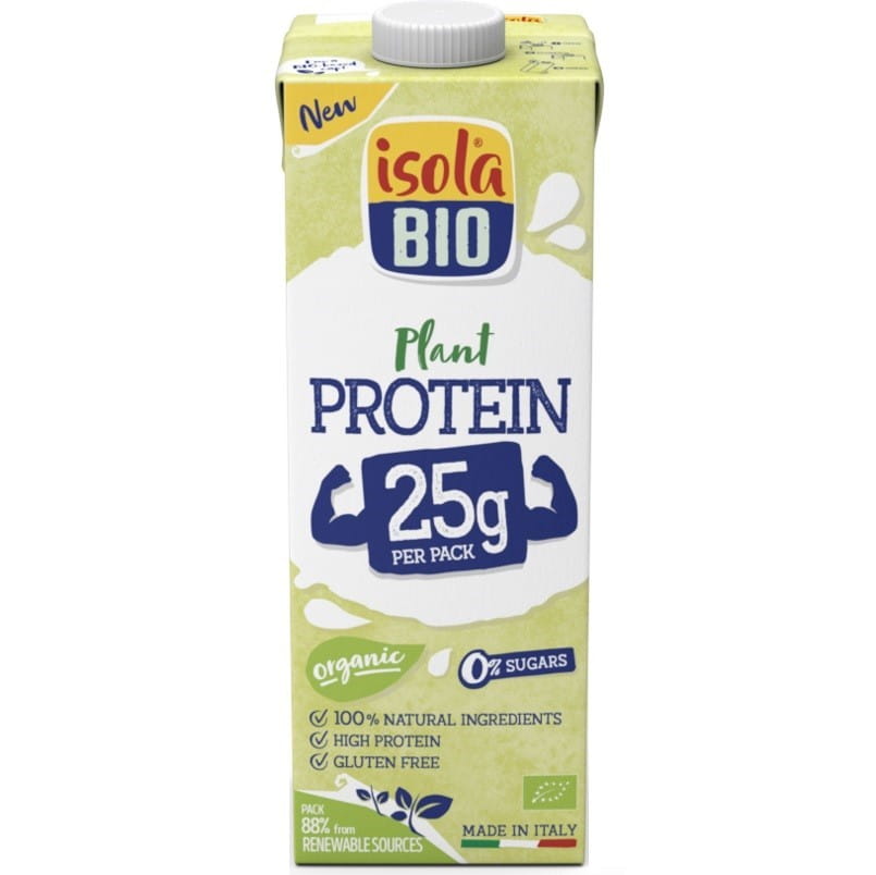 Boisson aux pois sans gluten BIO 1000 ml ISOLA bio