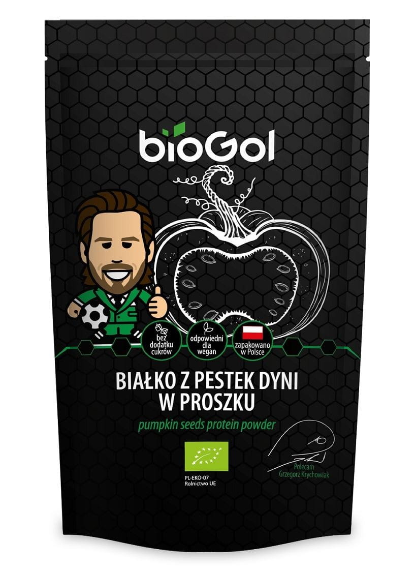 Poudre de protéines de pépins de courge BIO 150 g - BIOGOL