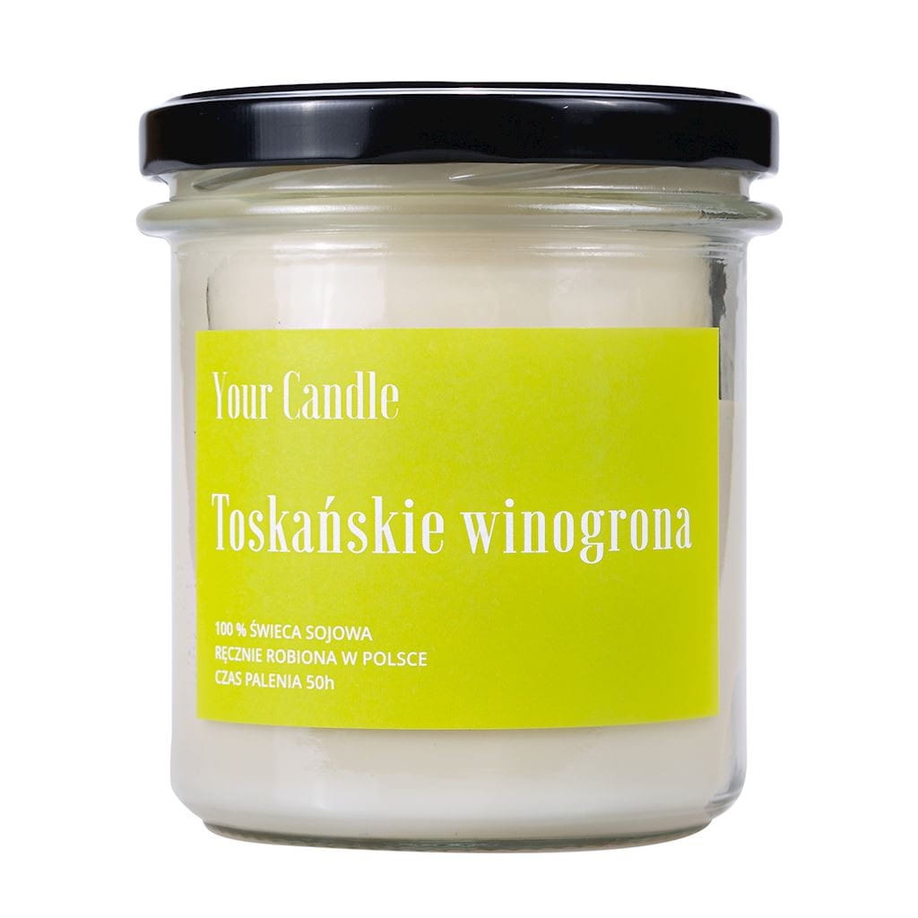 Tuscan Grape Soy Candle 300 ml - YOUR CANDLE