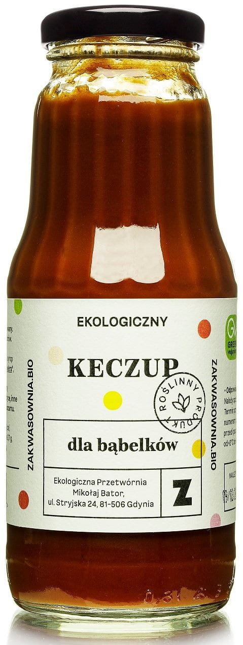 Ketchup mild für Blasen BIO 330 g - ZAKWASOWNIA - Biogo.de