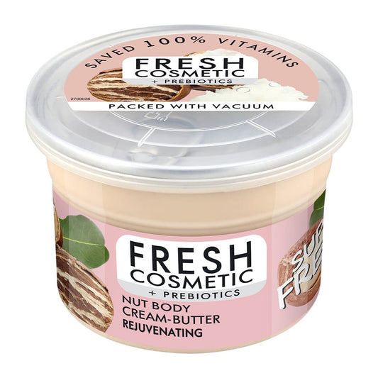 Verjüngende Körperbutter von Fitokosmetik in 180 ml, cremige Textur, ideal für gepflegte Haut.