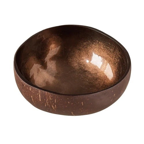 Dekorative Schale aus Espresso-Kokosschale - CHIC - MIC - Biogo.de