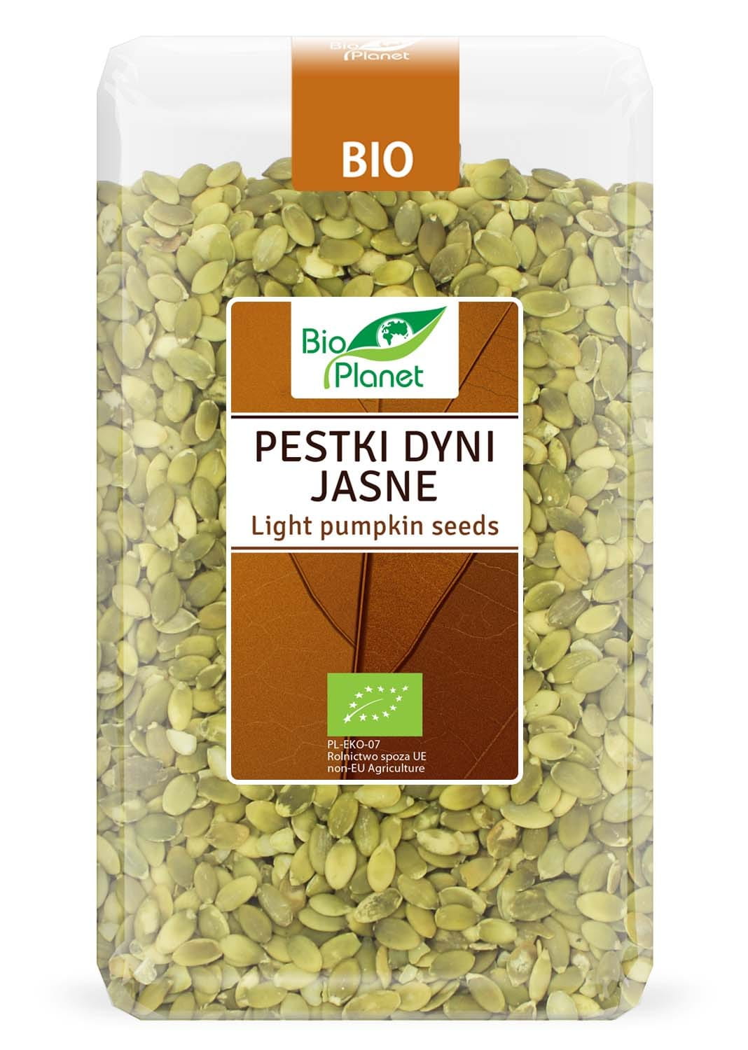 Helle Kürbiskerne BIO 1 kg - BIO PLANET - Biogo.de Hlavný obrázok produktu