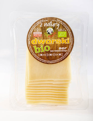 Slices of estate cheese BIO 100 g - ECO ŁUKTA