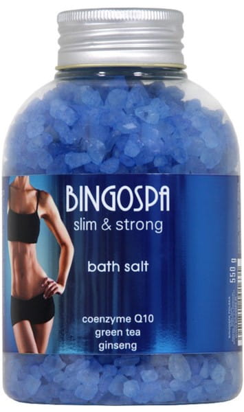 Kúpeľová soľ Koenzým Q10 550 g BINGOSPA
