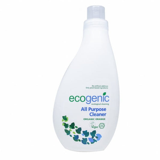 ECOGENIC Haushaltsreiniger EKO 1000 ml in einer transparenten Flasche mit grüner Beschriftung, vielseitiges Reinigungsmittel