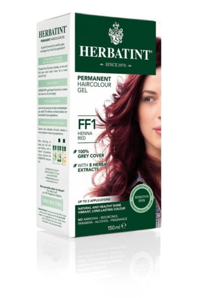 Gel color ff1 rojo henna 150 ml HERBATINT