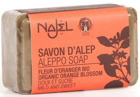 Seife mit Aleppo-Orangenblüte 100g NAJEL