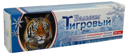 Tigre pommade rafraîchissante 100 ml UKRAINIAN COSMETICS
