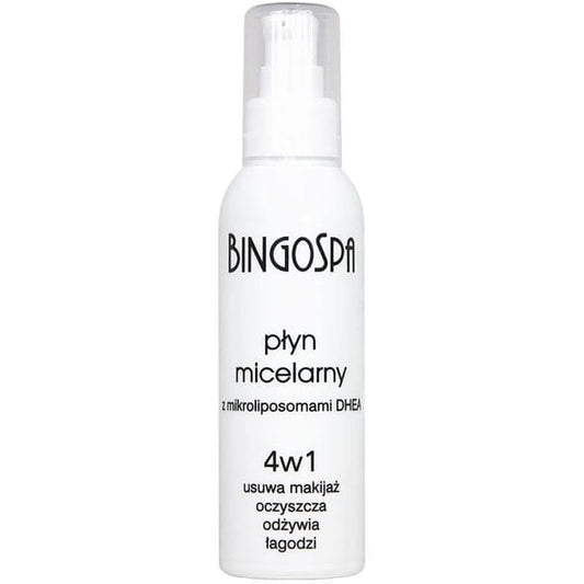 BINGOSPA 4-in-1 Mizellare Flüssigkeit zum Abschminken, 150 ml, flüssiges Reinigungsprodukt für das Gesicht