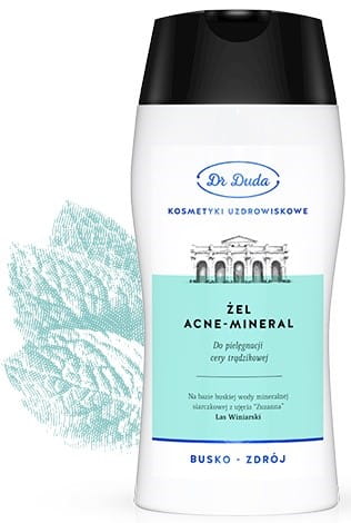 Akne-Mineralgel 200 g für zu Akne neigende Haut DUDA - Biogo.de