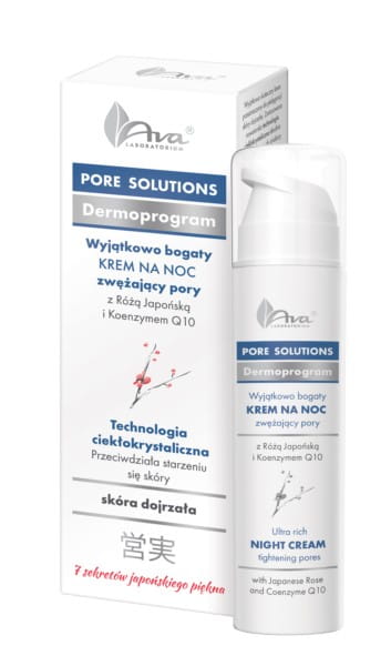 Pore solutions crème de nuit rétrécissement des pores - AVA