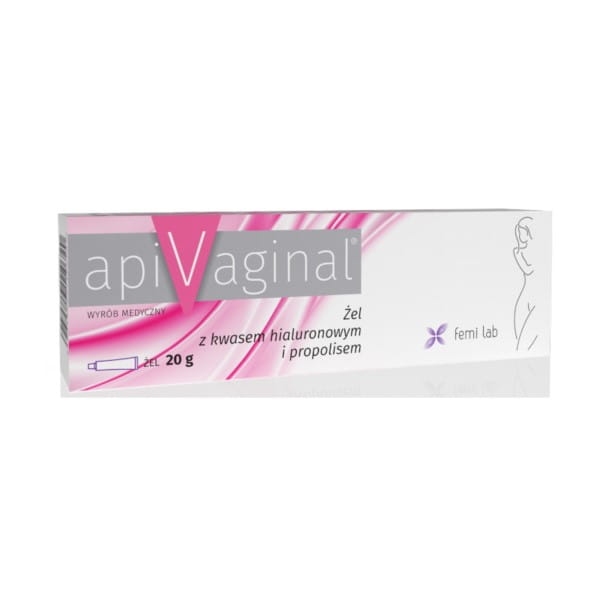 Apivaginal gel with hyaluronic acid and propolis